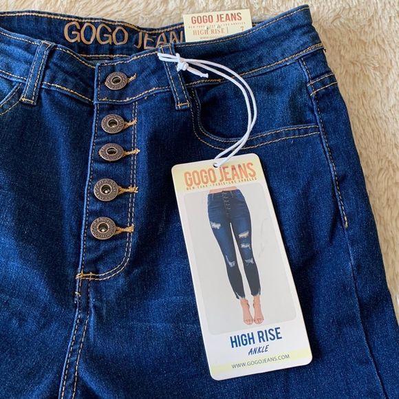 NWT High rise gogo jeans size 7 - Picture 8 of 16